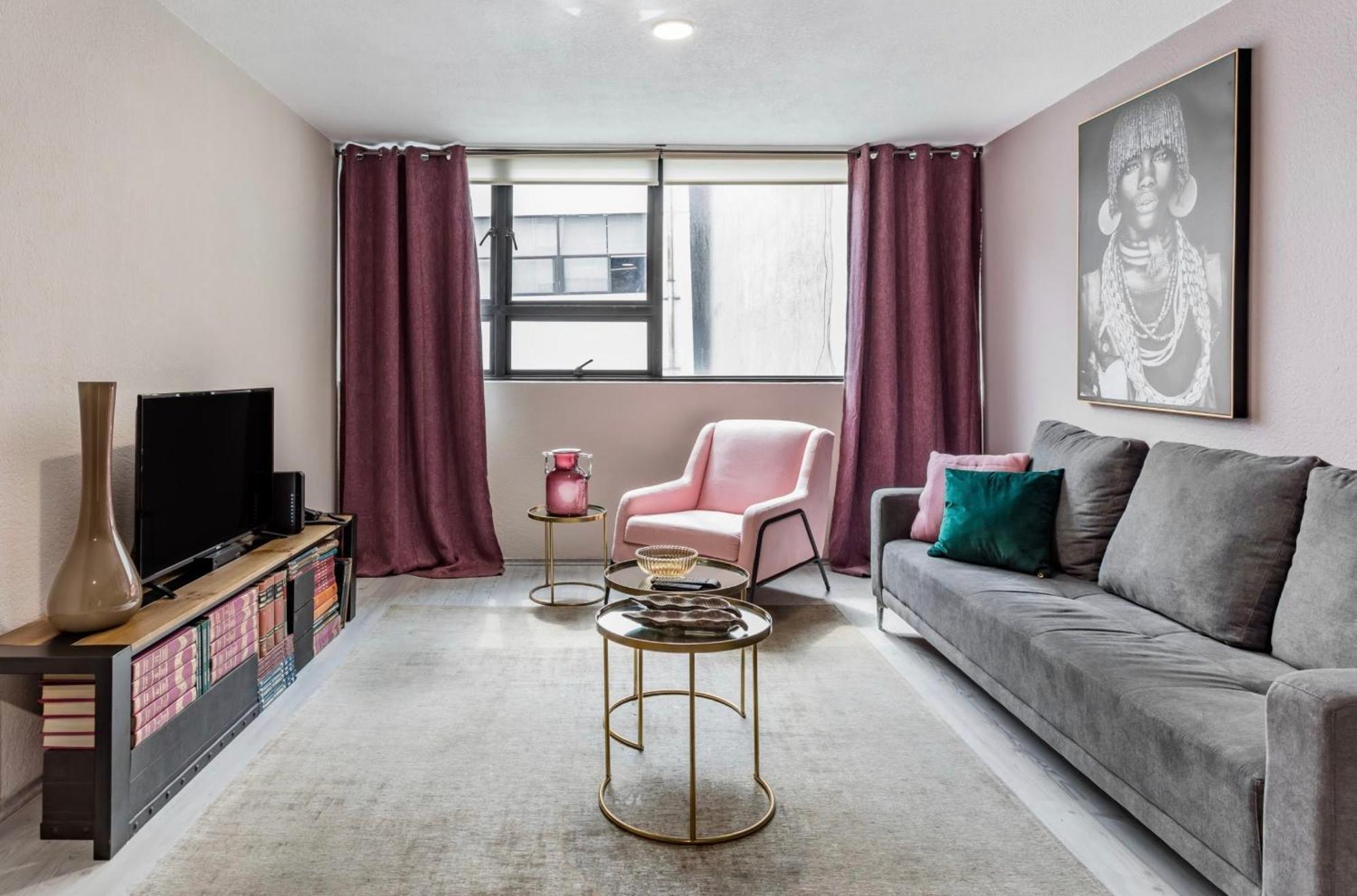 Cozy Roma Norte Flat - Parking- Wifi - Sleeps 6 メキシコシティ エクステリア 写真