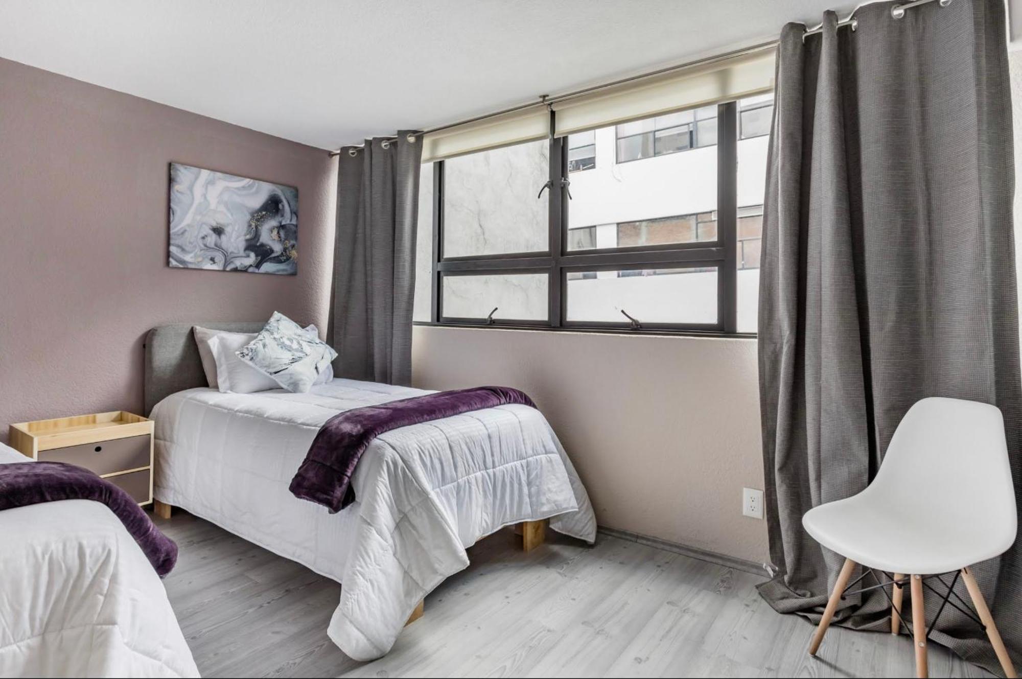 Cozy Roma Norte Flat - Parking- Wifi - Sleeps 6 メキシコシティ エクステリア 写真